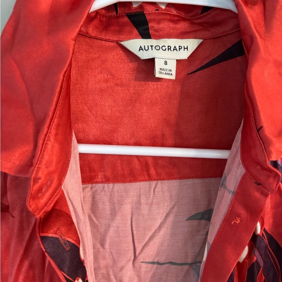 Autograph by Marks and Spencer Floral Long Sleeve Dress - Picture 5 of 11